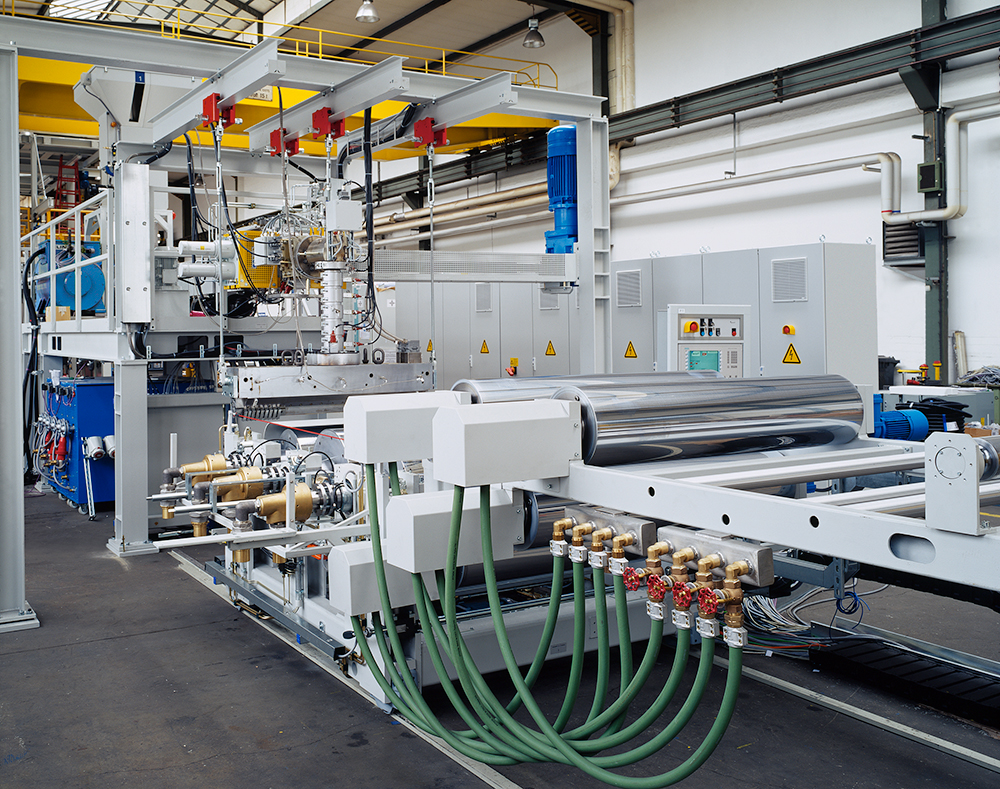 Standard thermoforming sheet lines